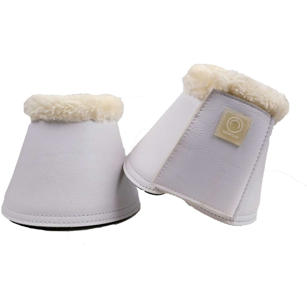 Montar Bell Boots PU Leather White