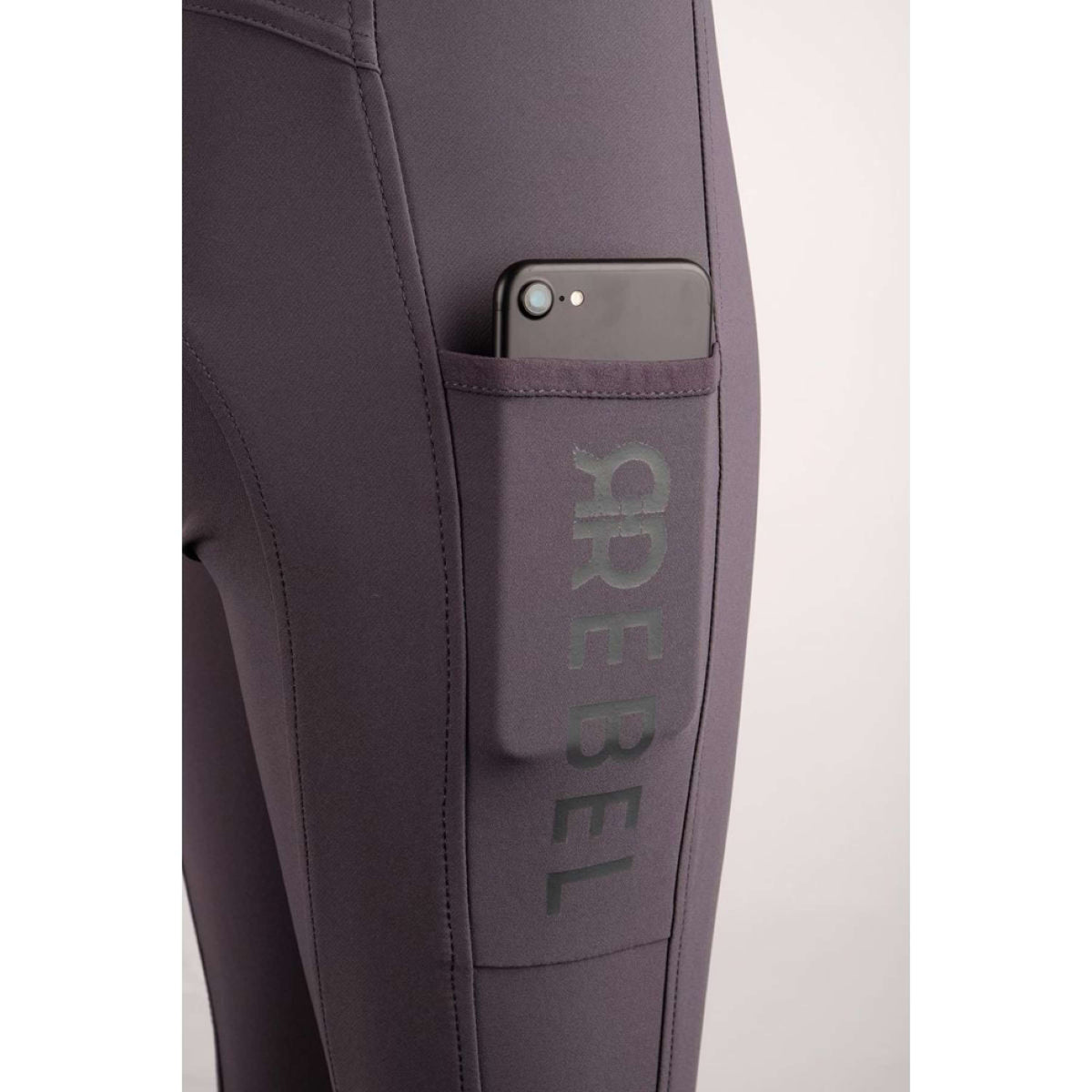 Montar Breeches Echo Rebel Knee grip Grey