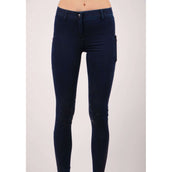 Montar Breeches Echo Rebel Knee grip Denim