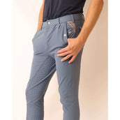 Montar Breeches Gary Full Grip Dove Blue