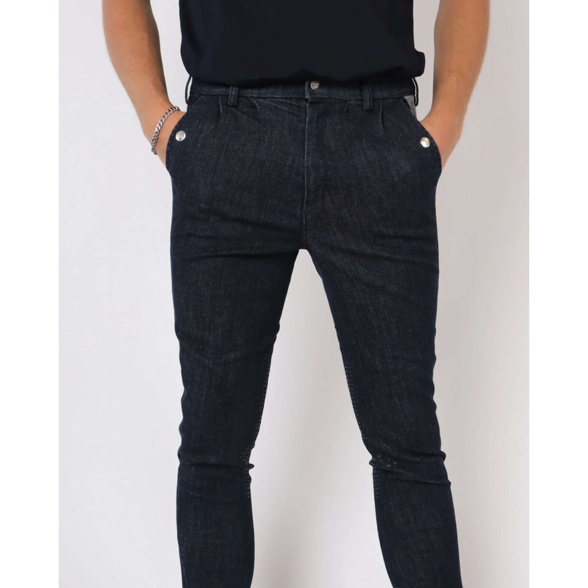 Montar Breeches ESS Gary Knee Grip Men Denim