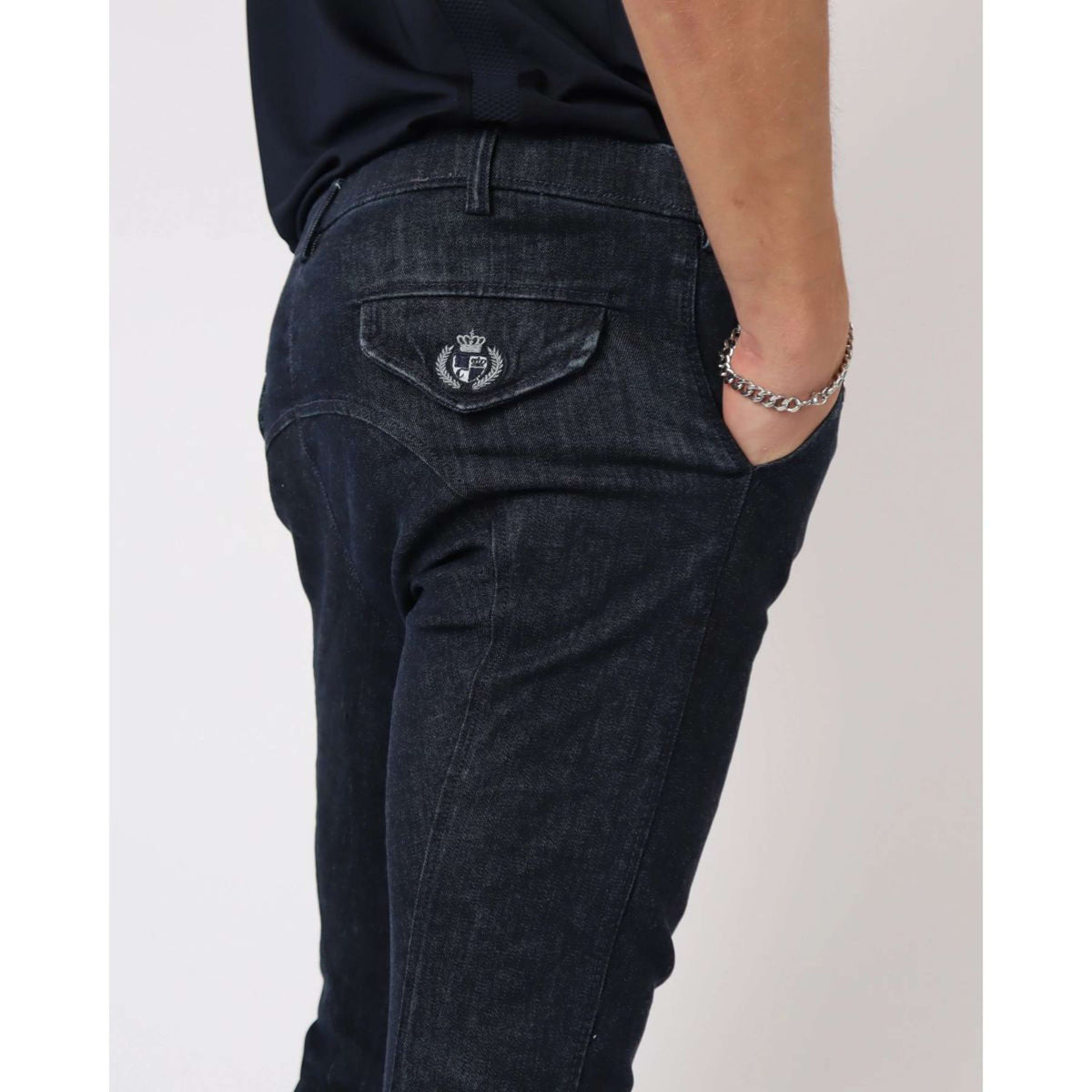 Montar Breeches ESS Gary Knee Grip Men Denim