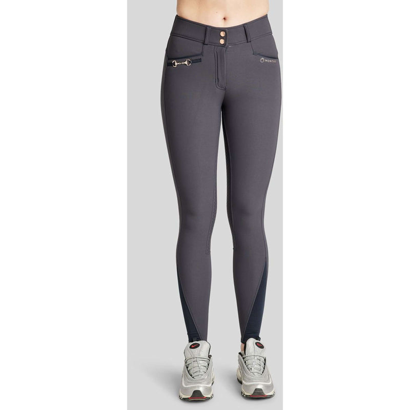 Montar Breeches Molly Rosegold Highwaist Full Grip Navy