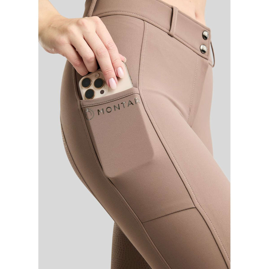 Montar Breeches MoMegan Full Grip Nougat Brown