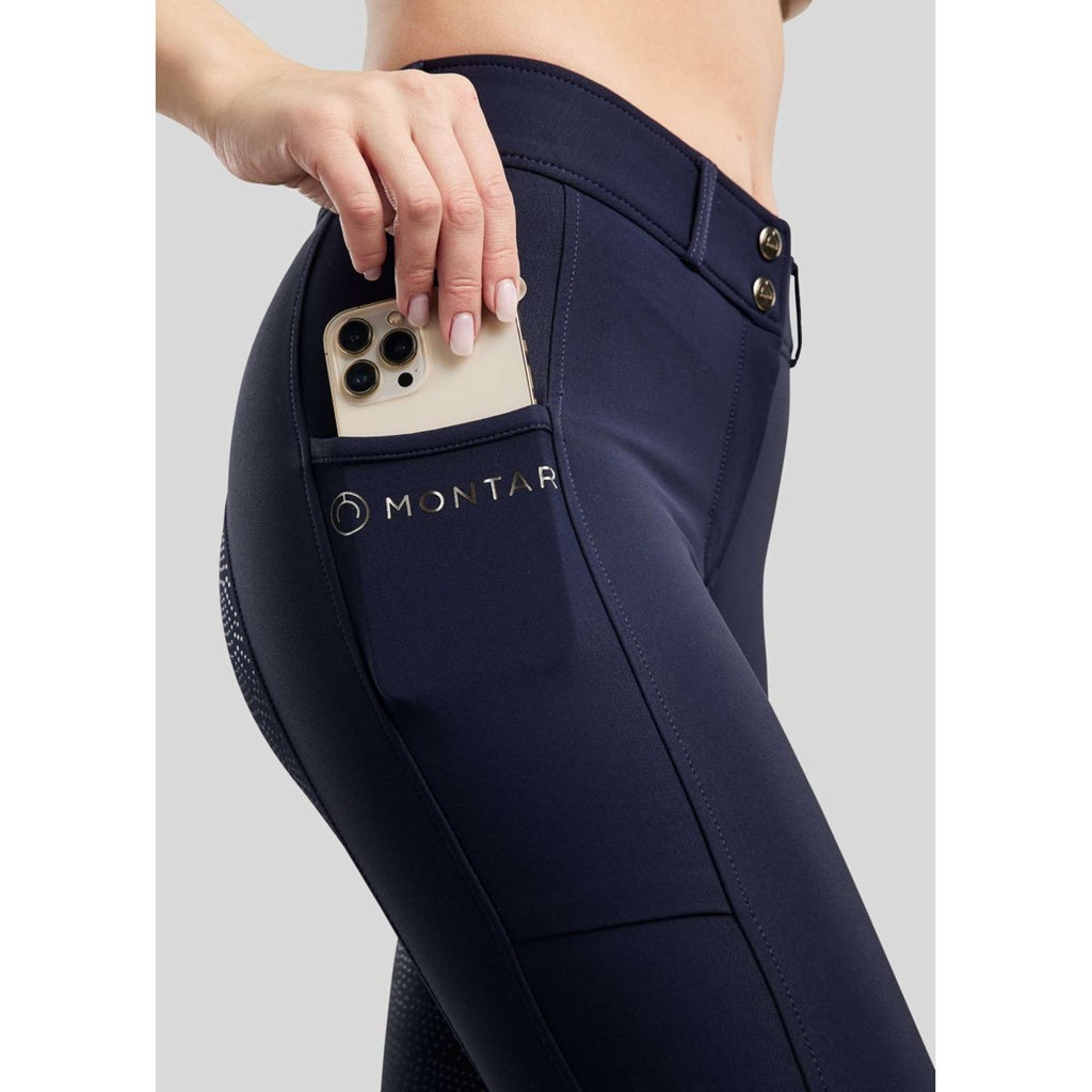 Montar Breeches Megan Full Grip Navy