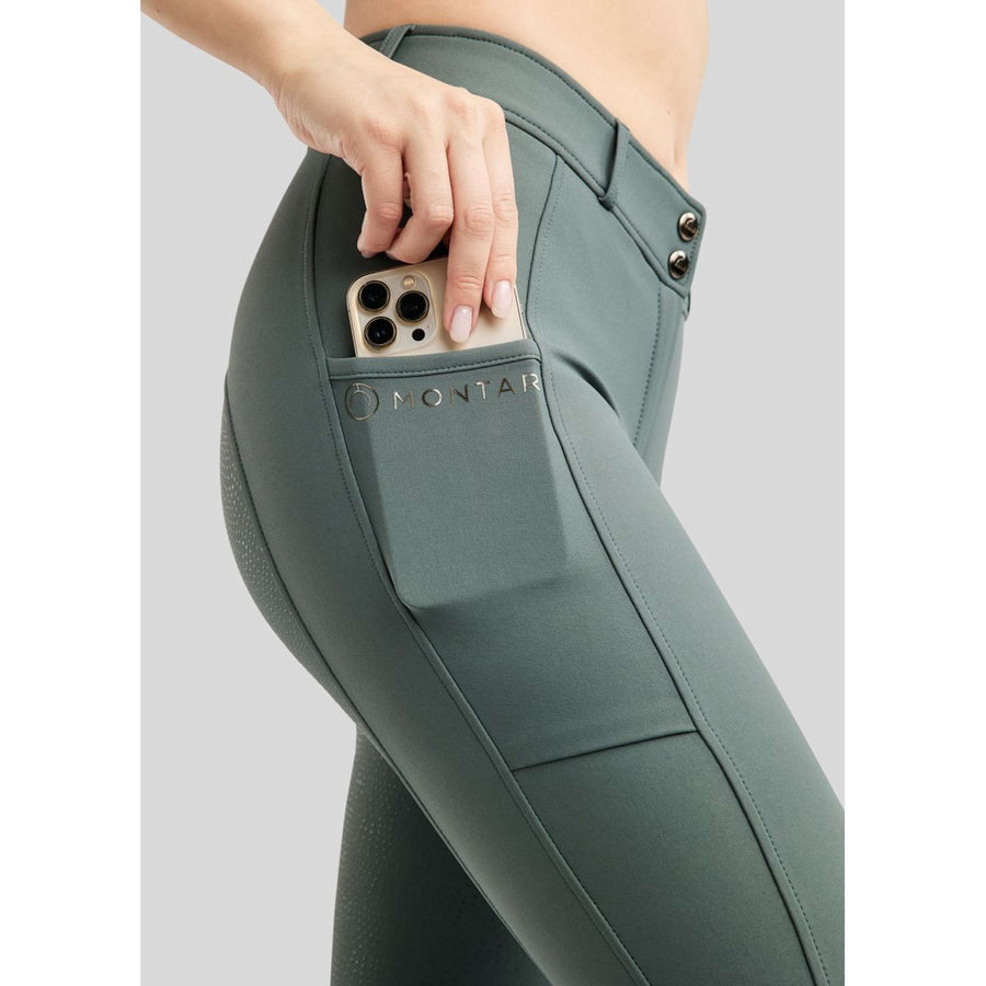 Montar Breeches Megan Full Grip Jade
