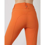 Montar Breeches Ess Megan High Waist Full Grip Burnt Orange