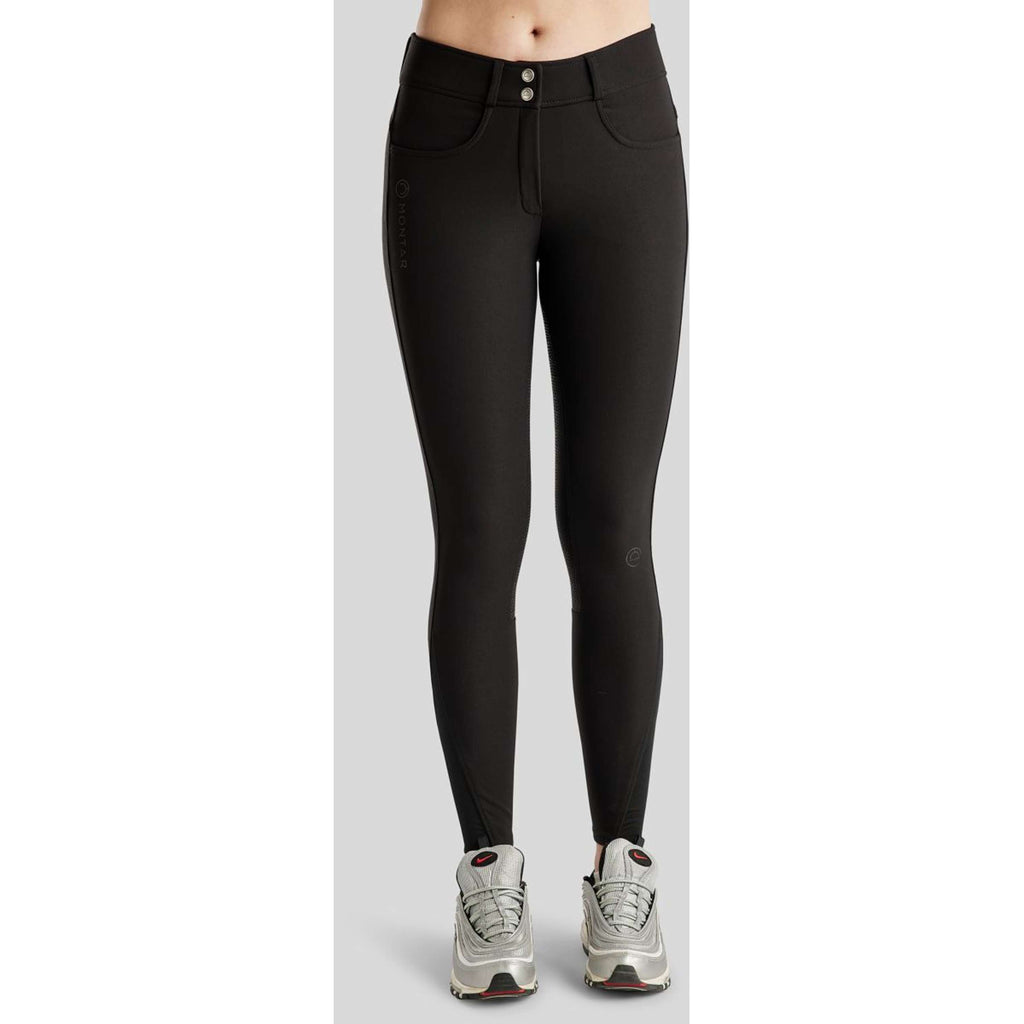Montar Breeches Megan Yati Highwaist Full Grip Black