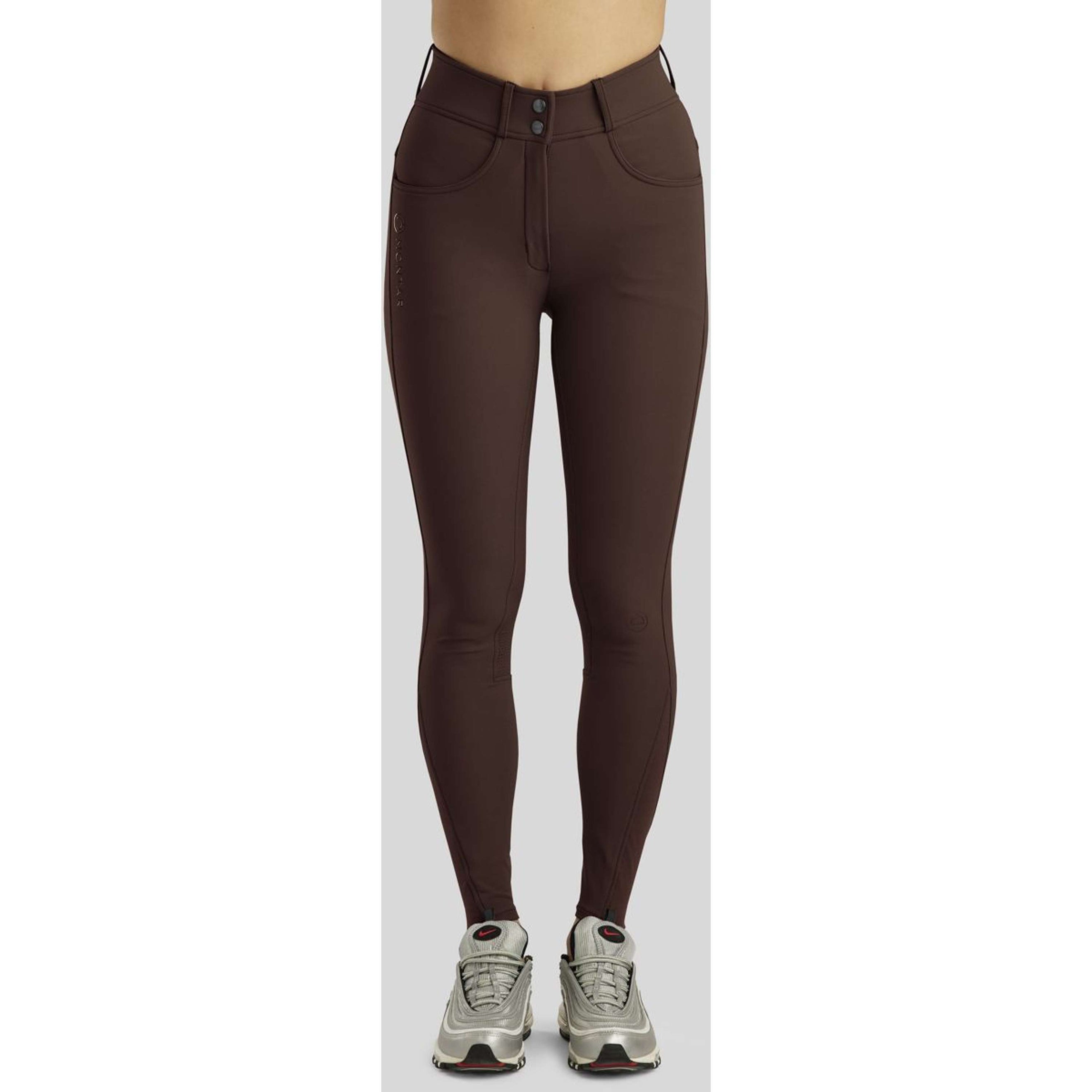 Montar Breeches Ess Megan Highwaist Curve Full Grip Brown