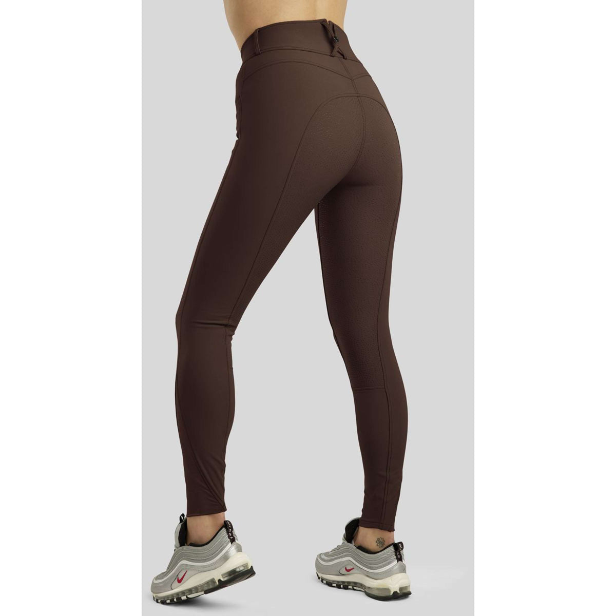 Montar Breeches Ess Megan Highwaist Curve Full Grip Brown