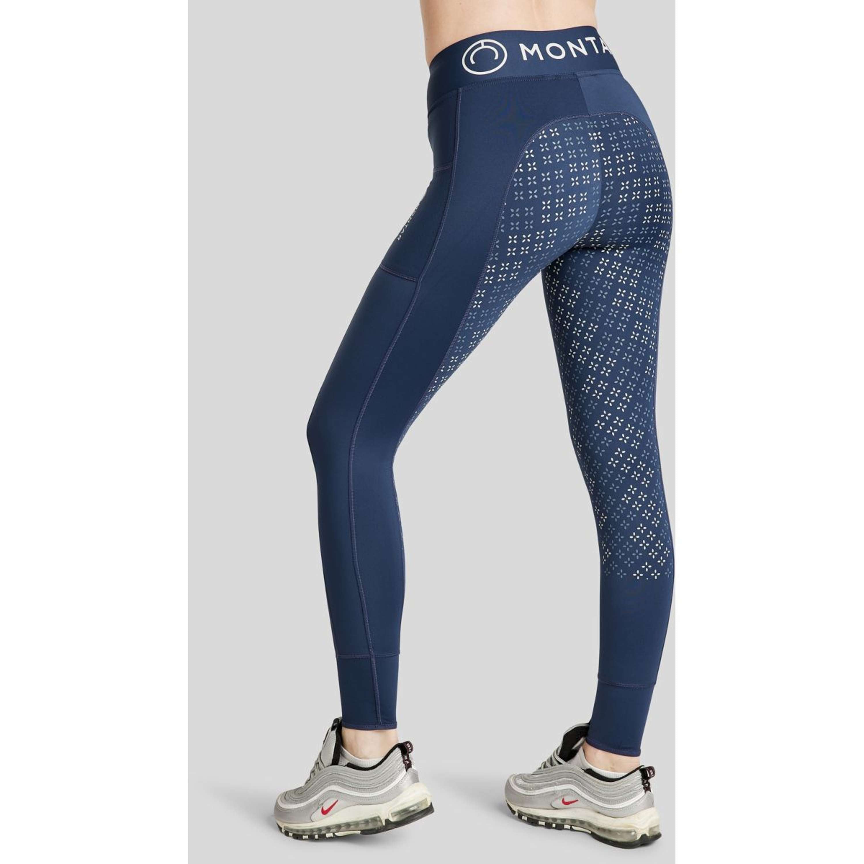 Montar Riding Legging Selena Pull On FullGrip Navy