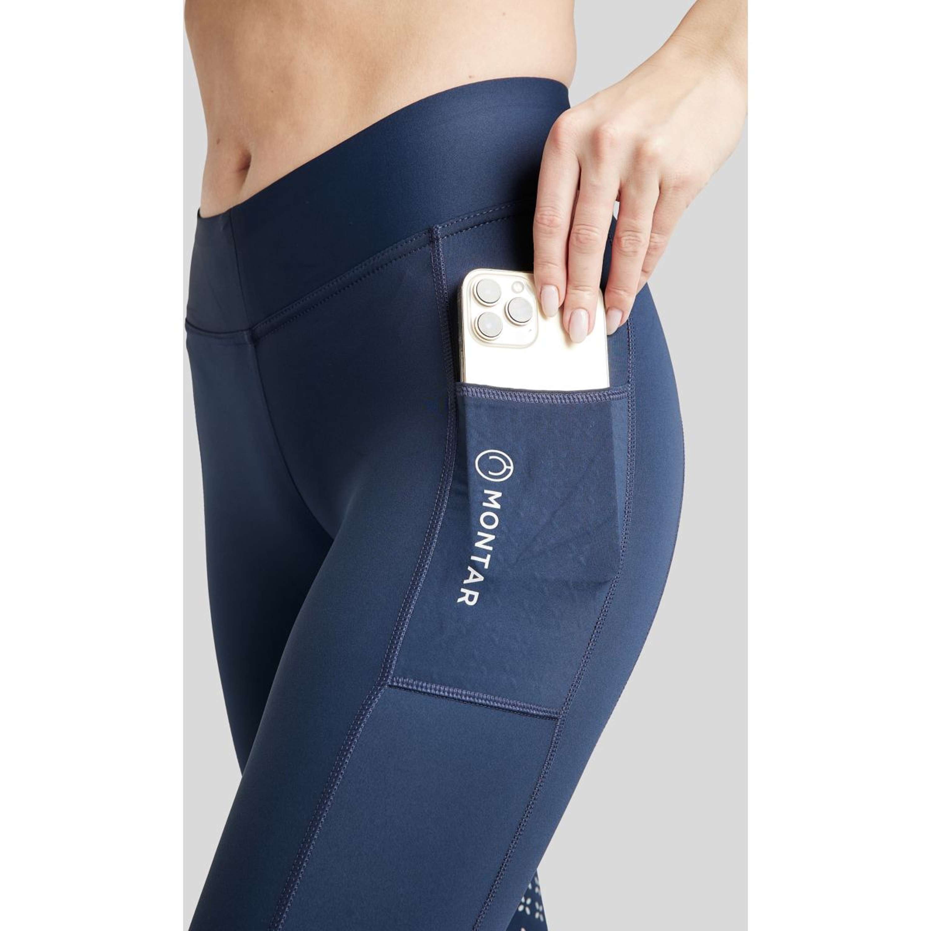 Montar Riding Legging Selena Pull On FullGrip Navy