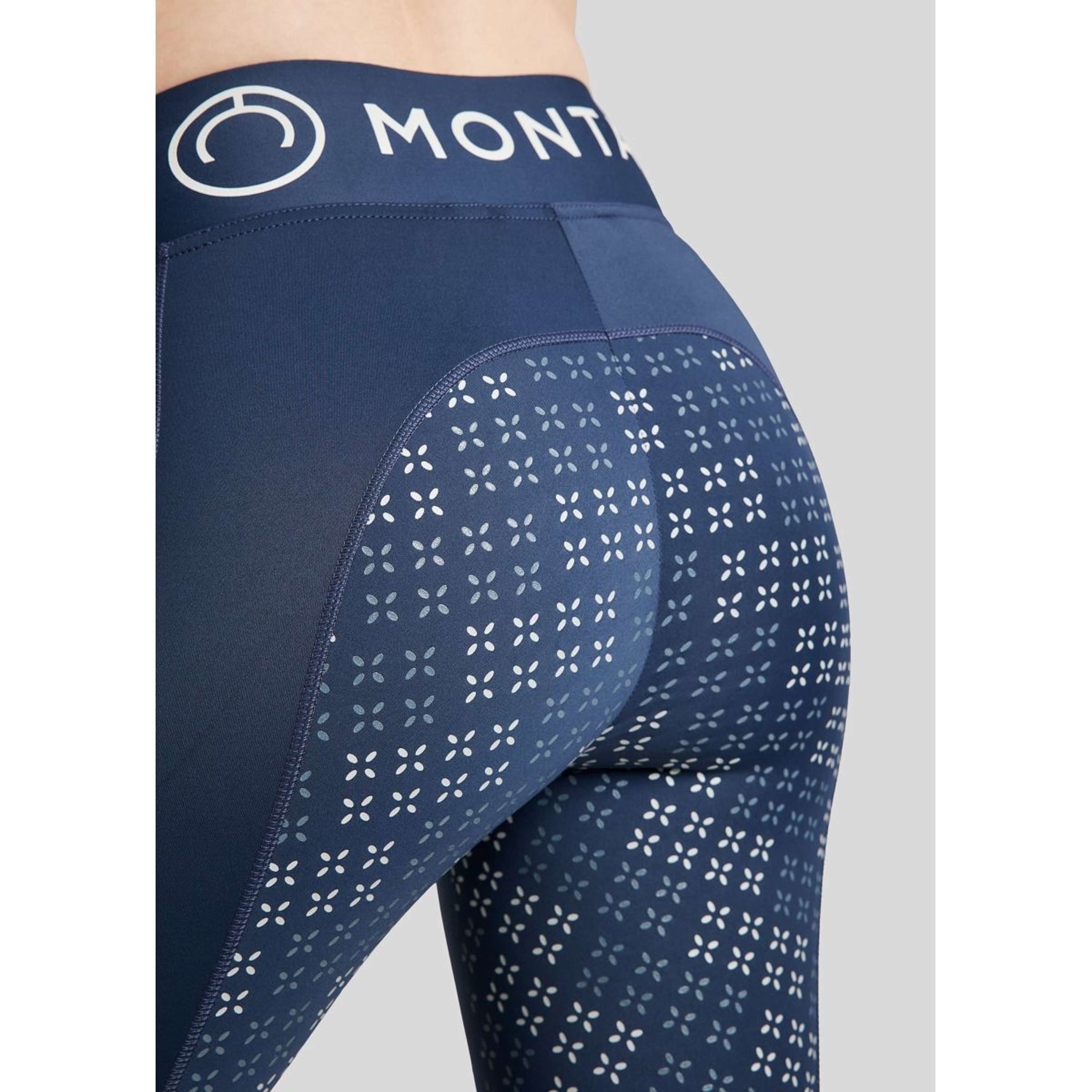 Montar Riding Legging Selena Pull On FullGrip Navy