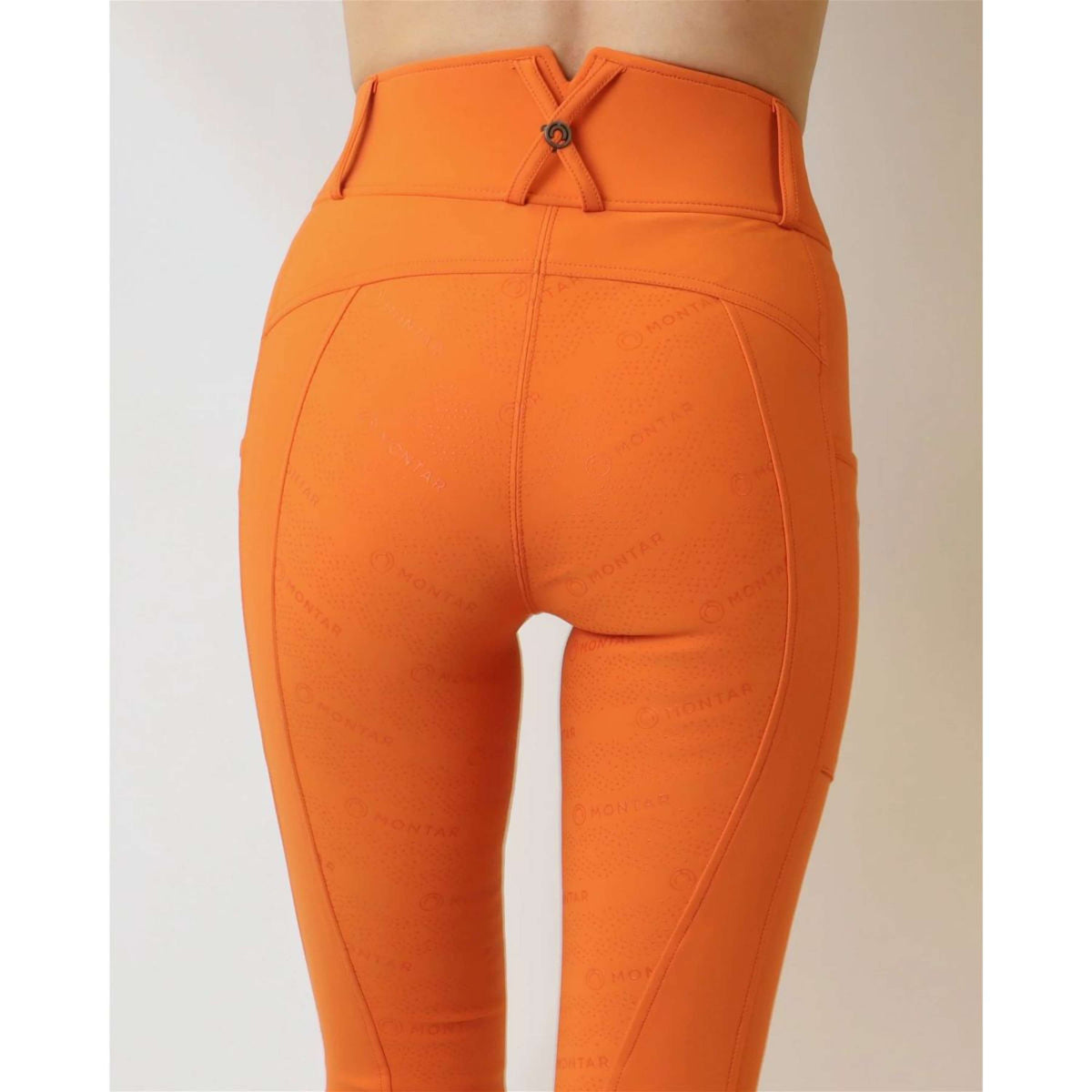 Montar Riding Legging MoMacy Highwaist Full Grip Burnt Orange