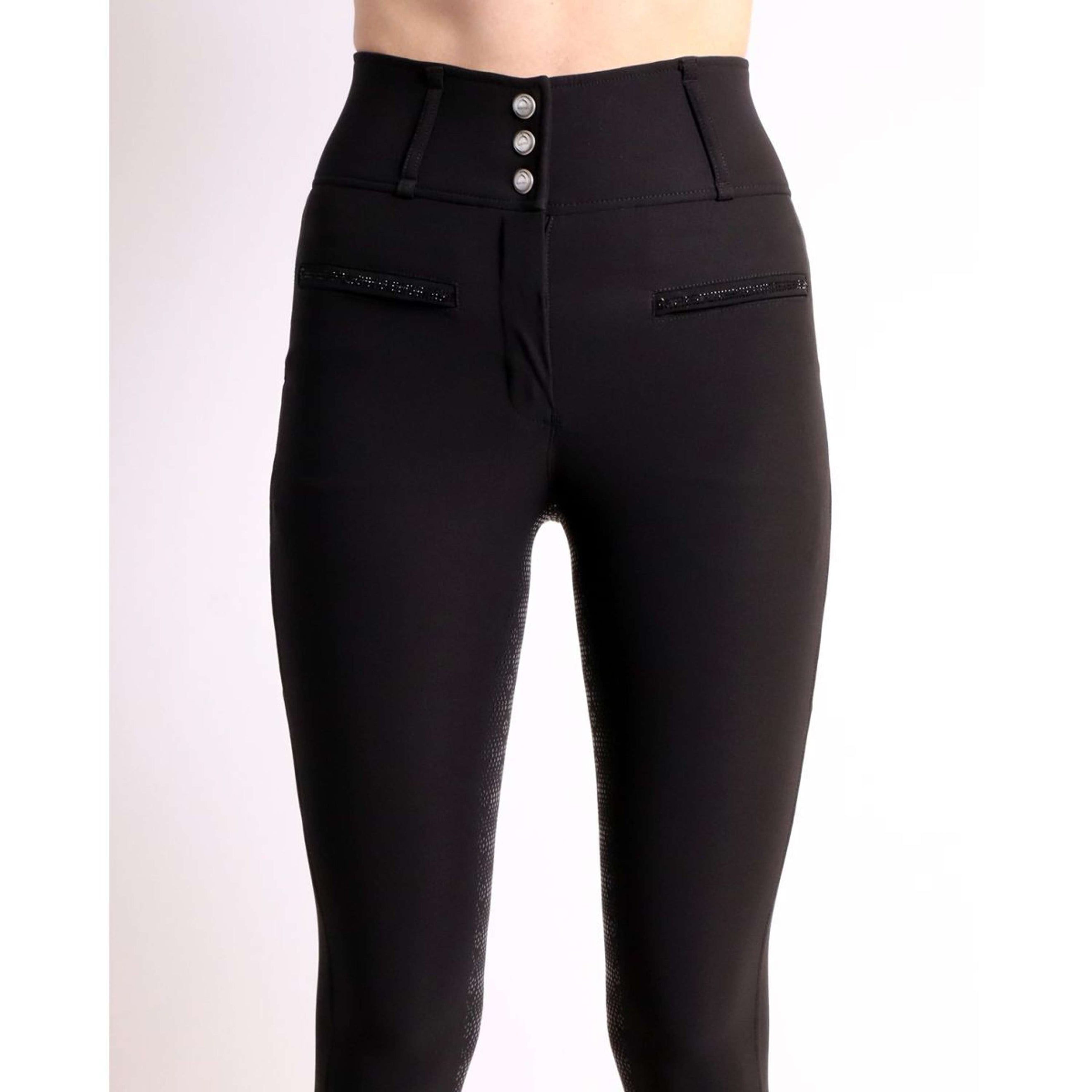 Montar Breeches MoAviana Crystal Highwaist Full Grip Black