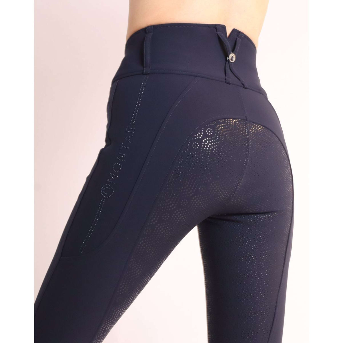 Montar Breeches MoAviana Crystal Highwaist Full Grip Dark Navy