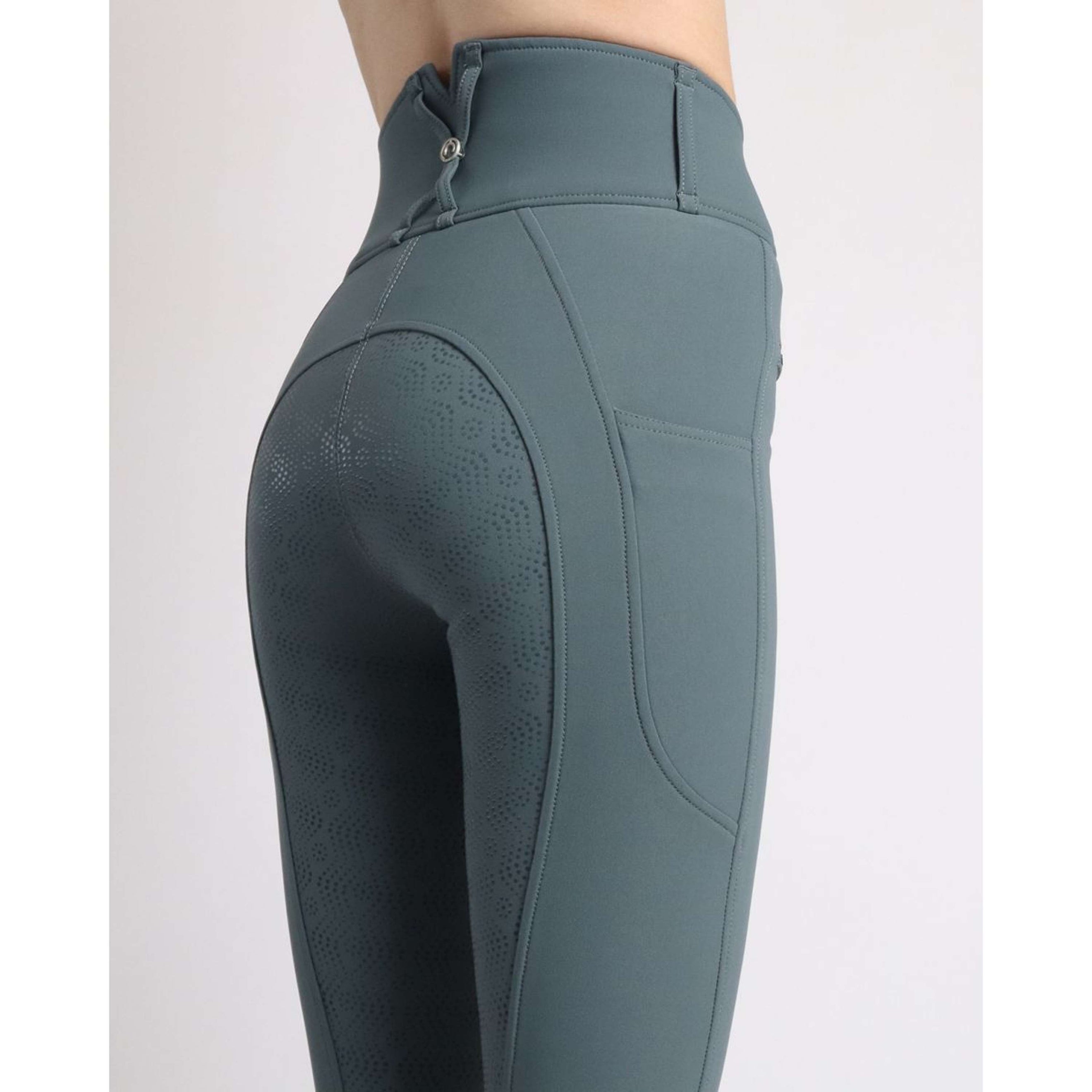 Montar Breeches MoAviana Crystal Highwaist Full Grip Dark Blue Denim