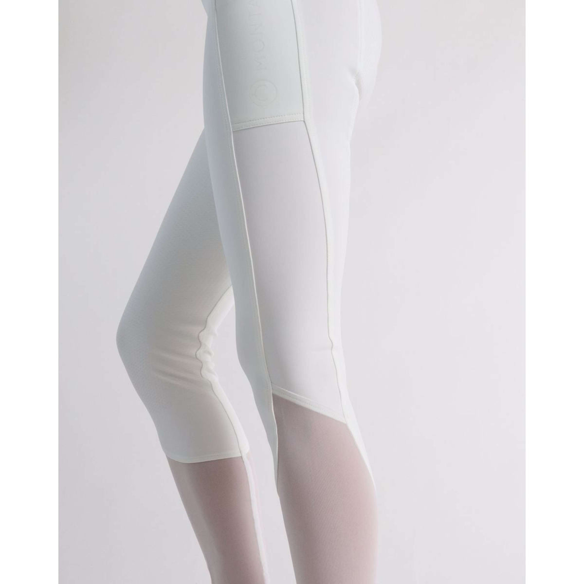 Montar Riding Legging MoMeadow Mesh Full Grip White