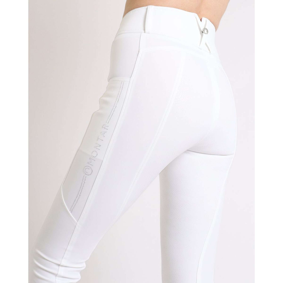 Montar Riding Legging MoAviana Crystal Full Grip White