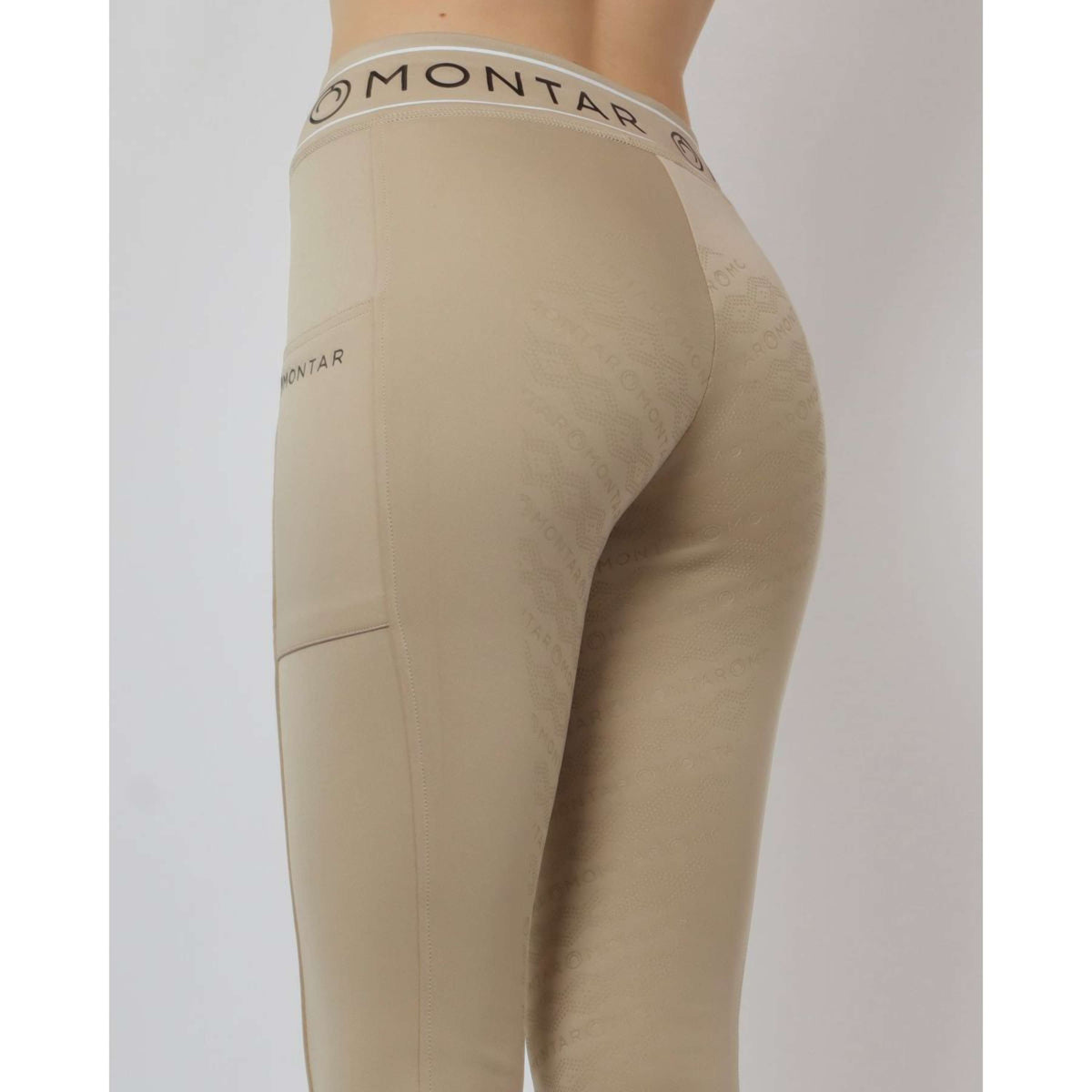 Montar Riding Legging MoMellani Viv Full Grip Beige