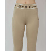 Montar Riding Legging MoMellani Viv Full Grip Beige