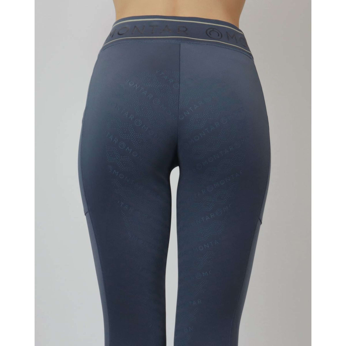 Montar Riding Legging MoMellani Viv Full Grip Dove Blue