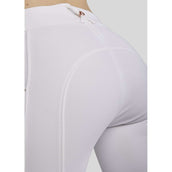 Montar Breeches MoMaddie Rosegold Crystals Full Grip White