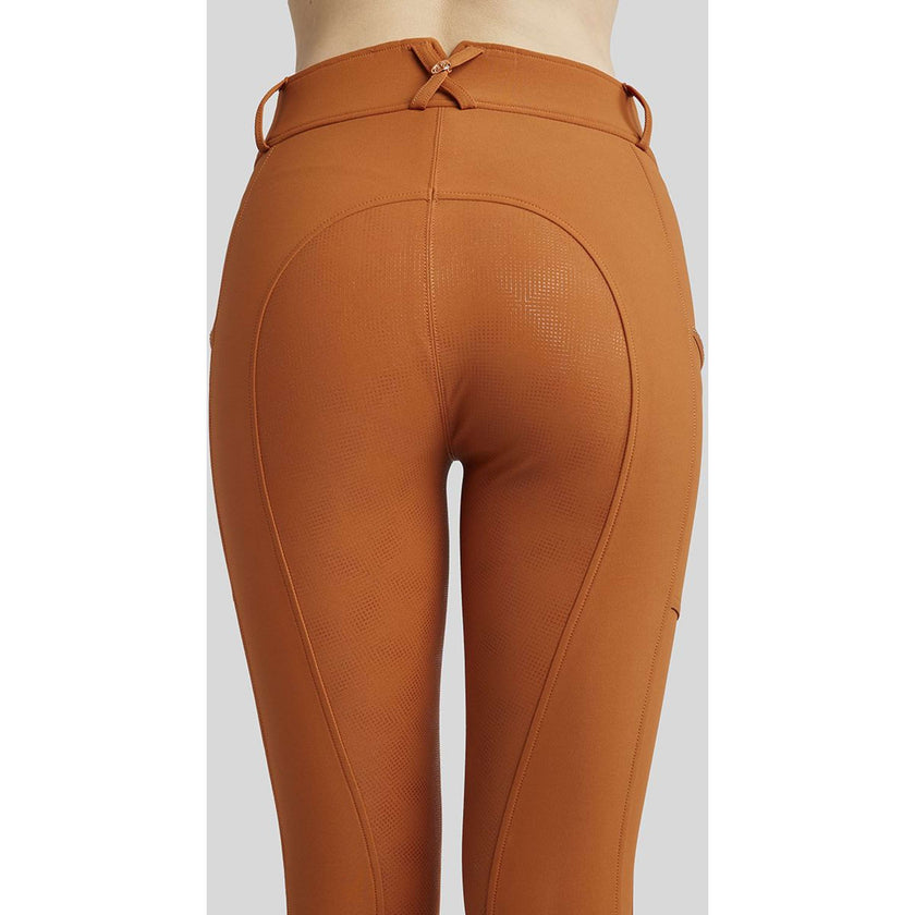 Montar Breeches MoMaddie Rosegold Crystals Full Grip Bronze