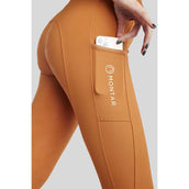 Montar Breeches MoMaddie Rosegold Crystals Full Grip Bronze