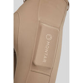 Montar Breeches MoMaddie Rosegold Crystals Full Grip Latte