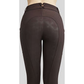 Montar Breeches MoMaddie Rosegold Crystals Full Grip Brown