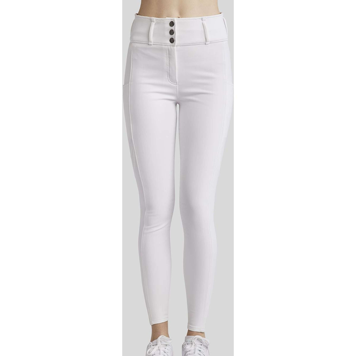 Montar Breeches MoAmelia Softshell Full Grip White