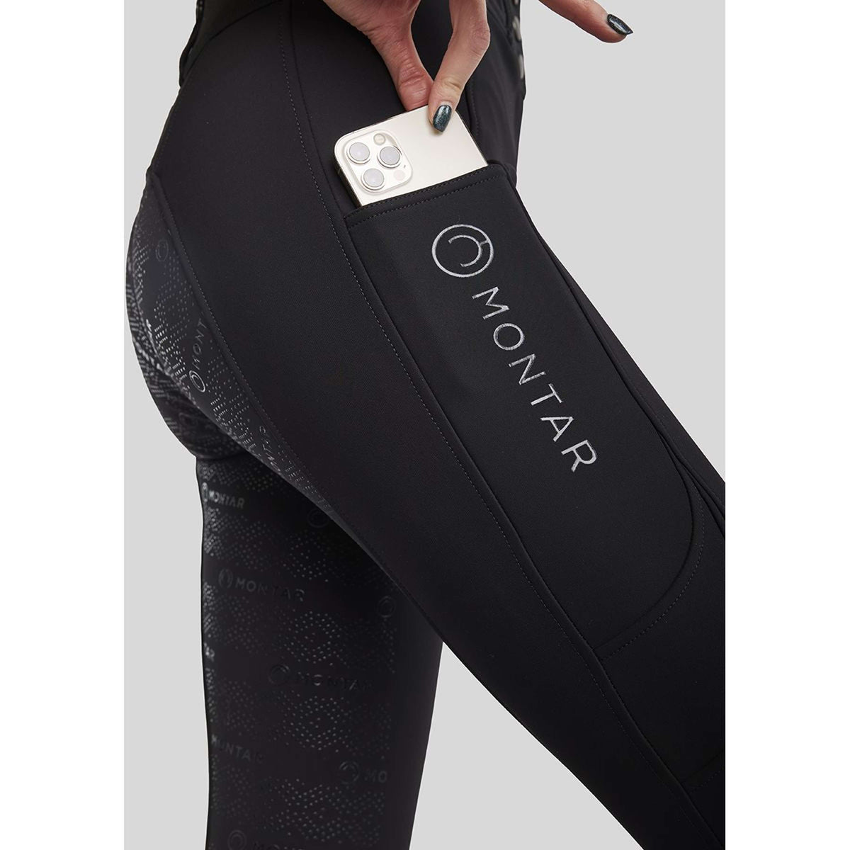 Montar Breeches MoAmelia Softshell Full Grip Black