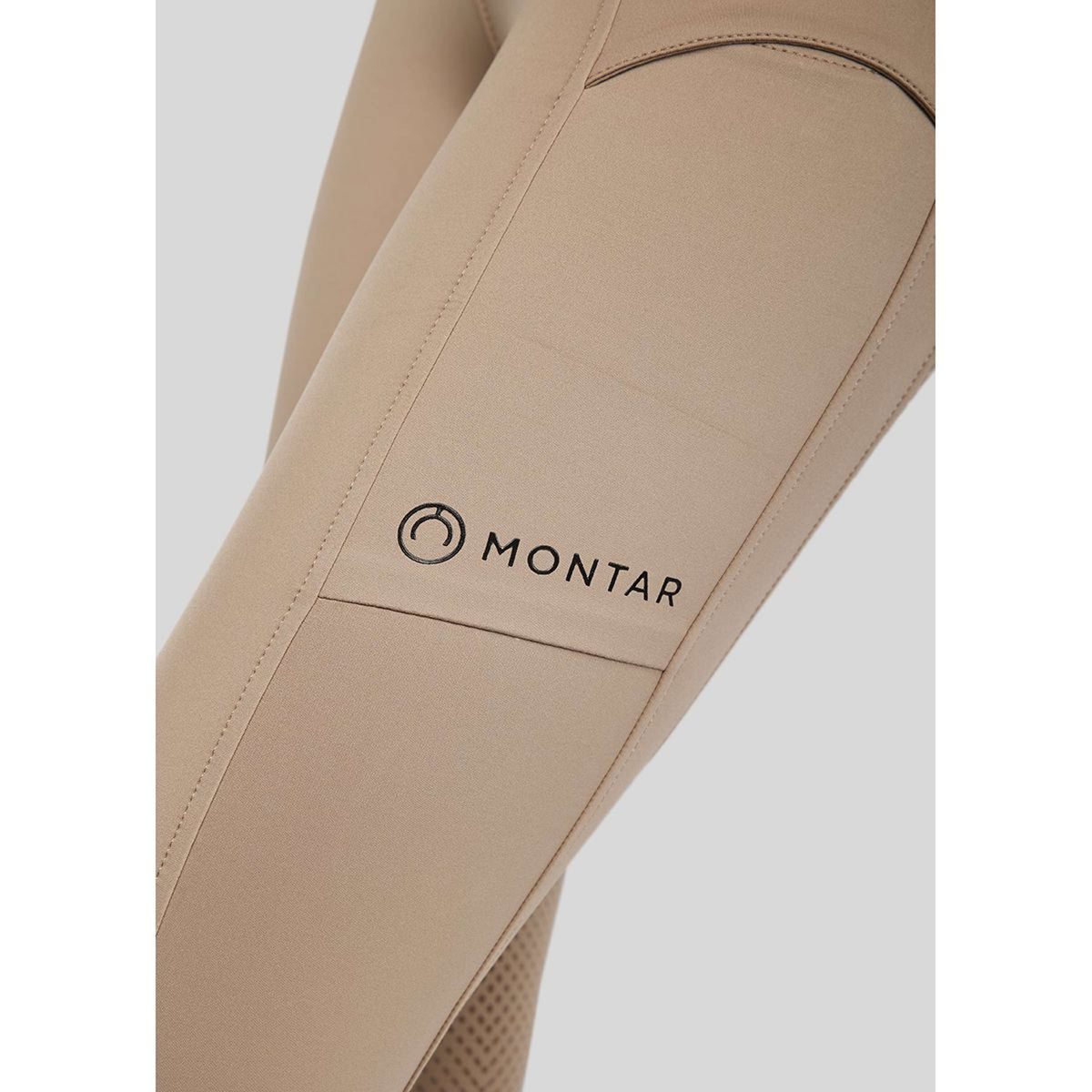 Montar Riding Legging MoZoe Compression Full Grip Latte