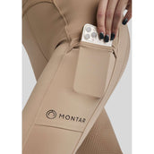 Montar Riding Legging MoZoe Compression Full Grip Latte