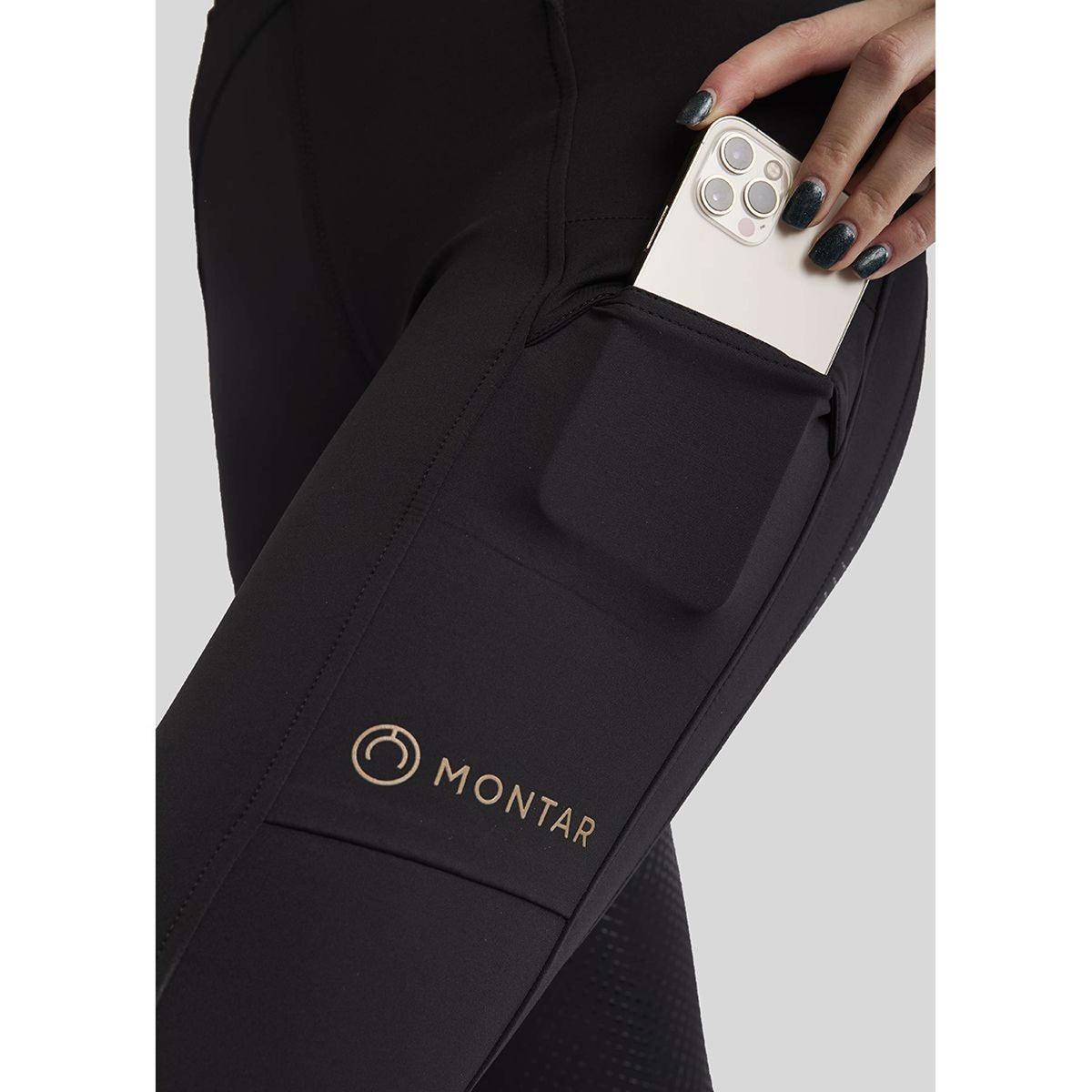 Montar Riding Legging MoZoe Compression Full Grip Black