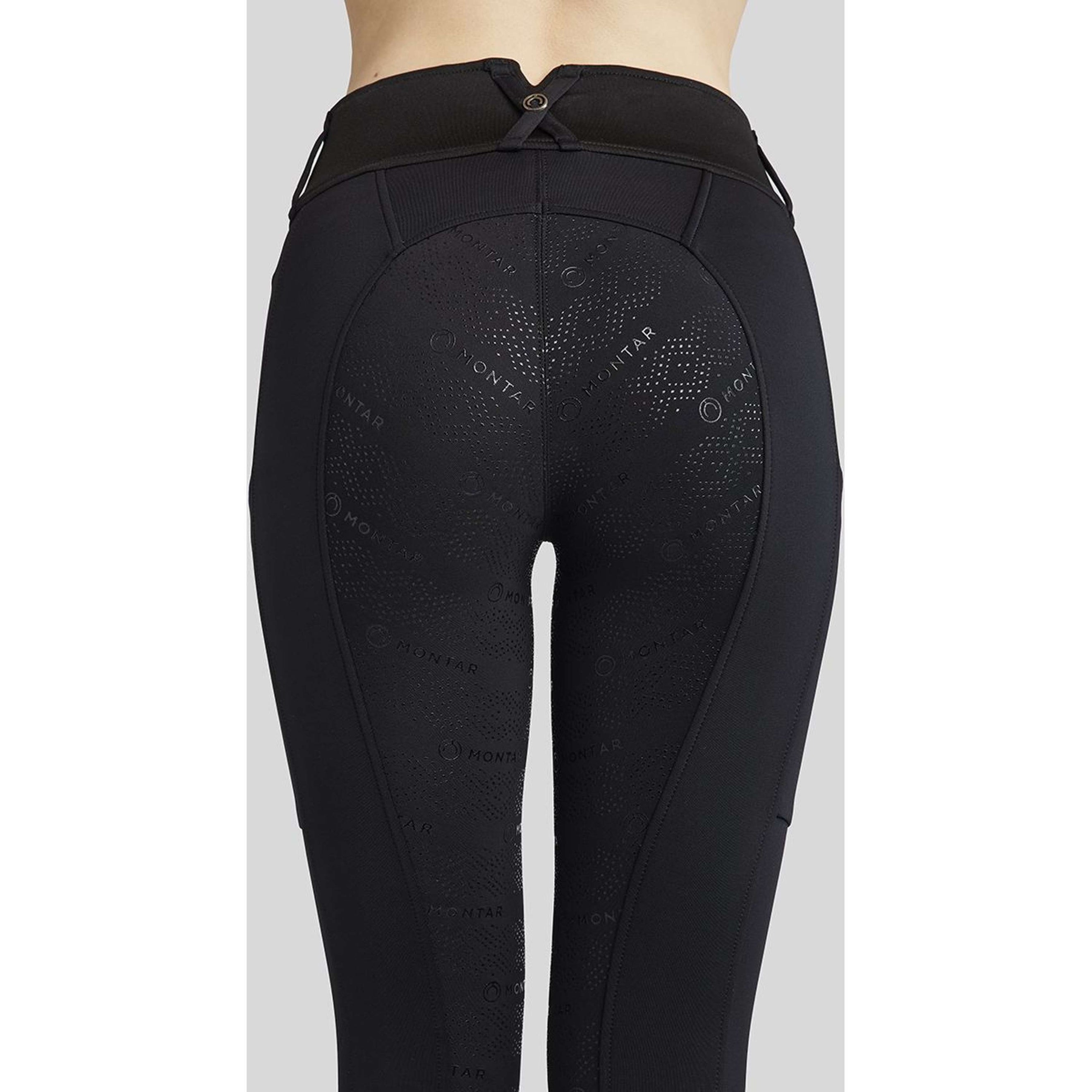 Montar Riding Legging MoErina Winter Full Grip Black