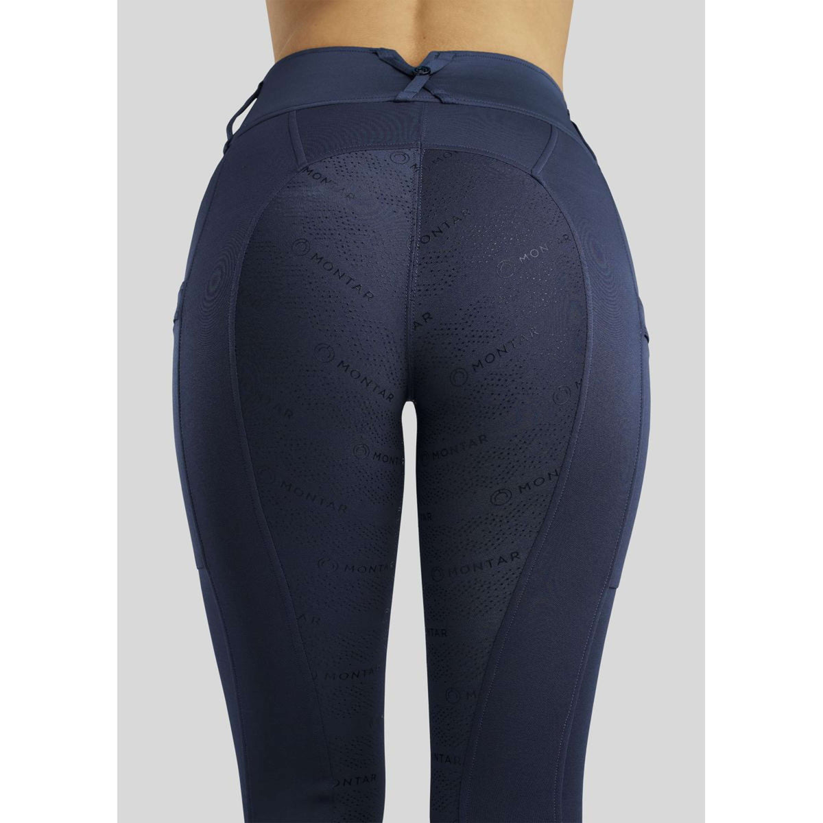 Montar Riding Legging MoErina Winter Full Grip Dark Navy