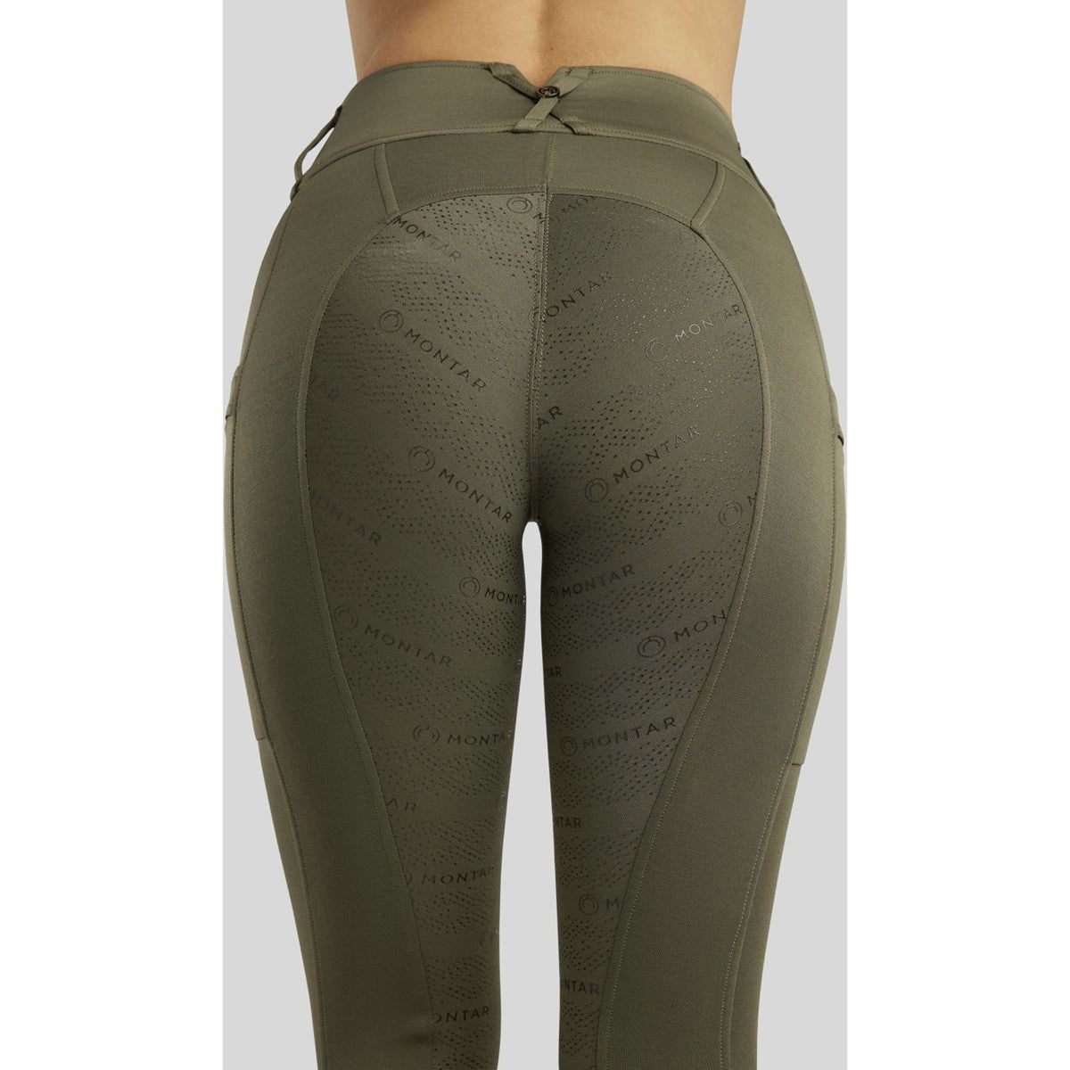 Montar Riding Legging MoErina Winter Full Grip Pine Green