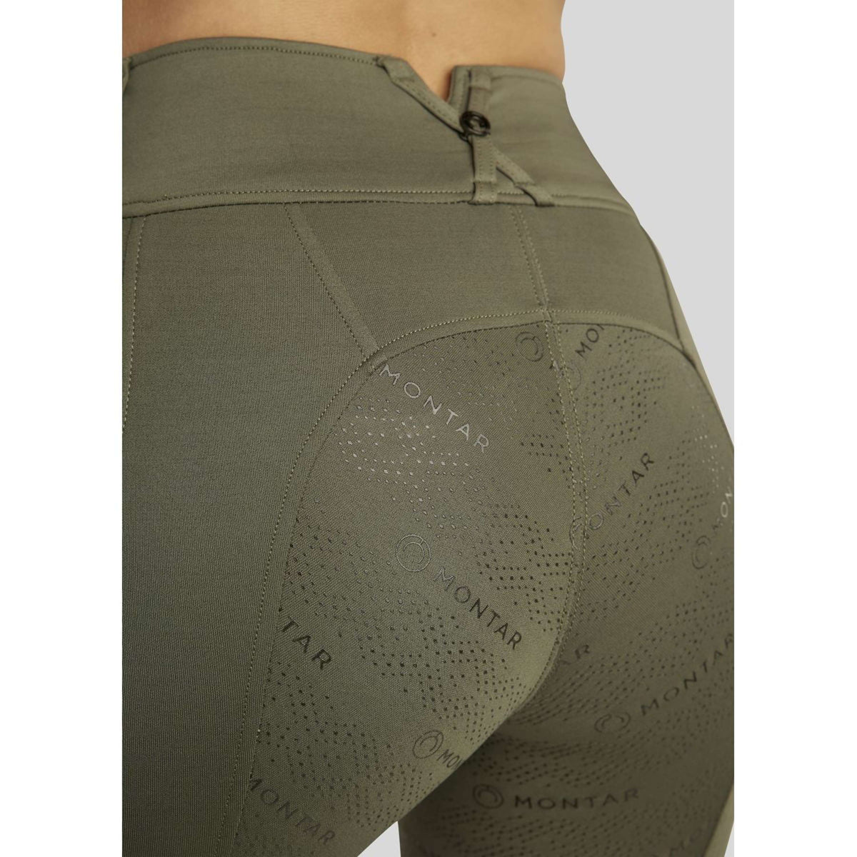 Montar Riding Legging MoErina Winter Full Grip Pine Green