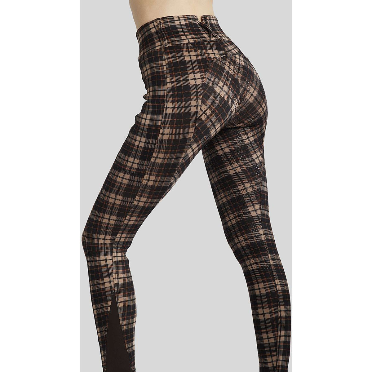 Montar Riding Legging MoClair Checked Full Grip Black