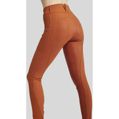 Montar Riding Legging Mirella Rosegold Crystals Full Grip Bronze