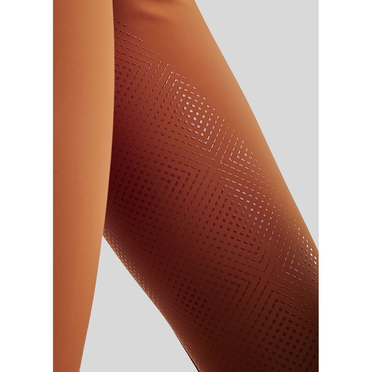 Montar Riding Legging Mirella Rosegold Crystals Full Grip Bronze