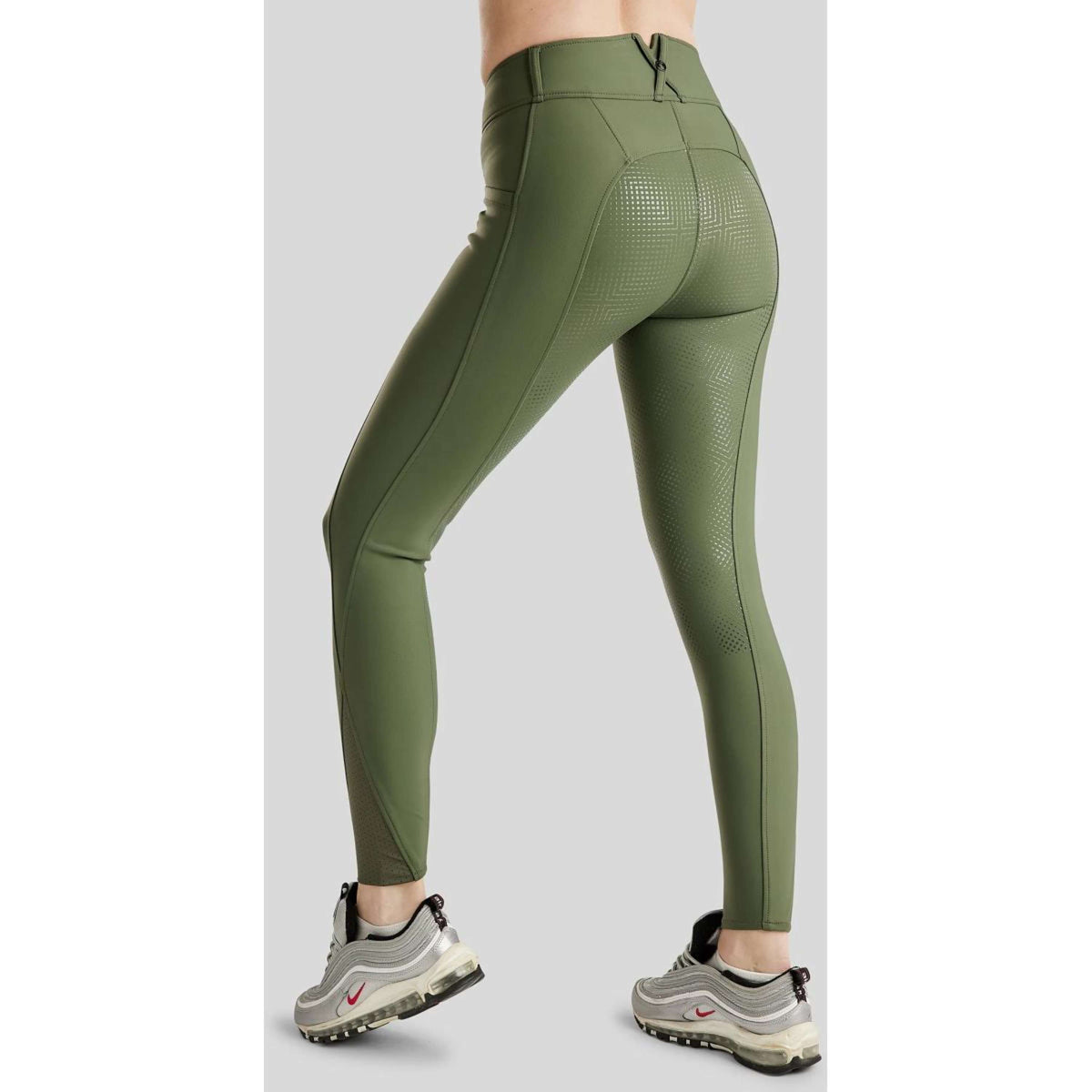 Montar Breeches MoZida Full Grip Pine Green