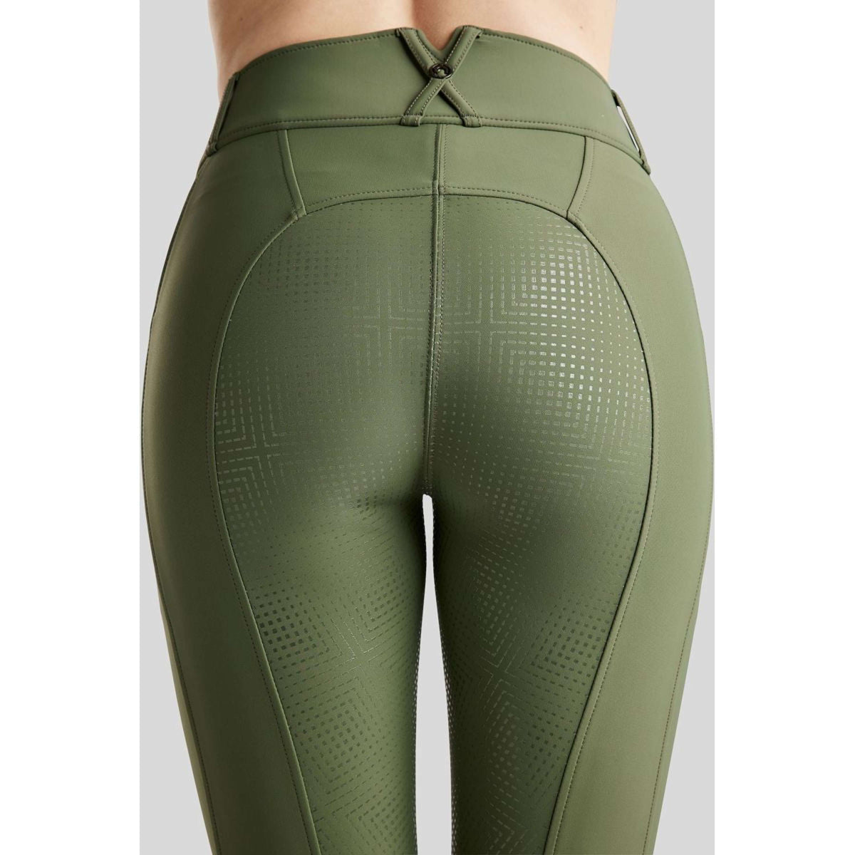 Montar Breeches MoZida Full Grip Pine Green