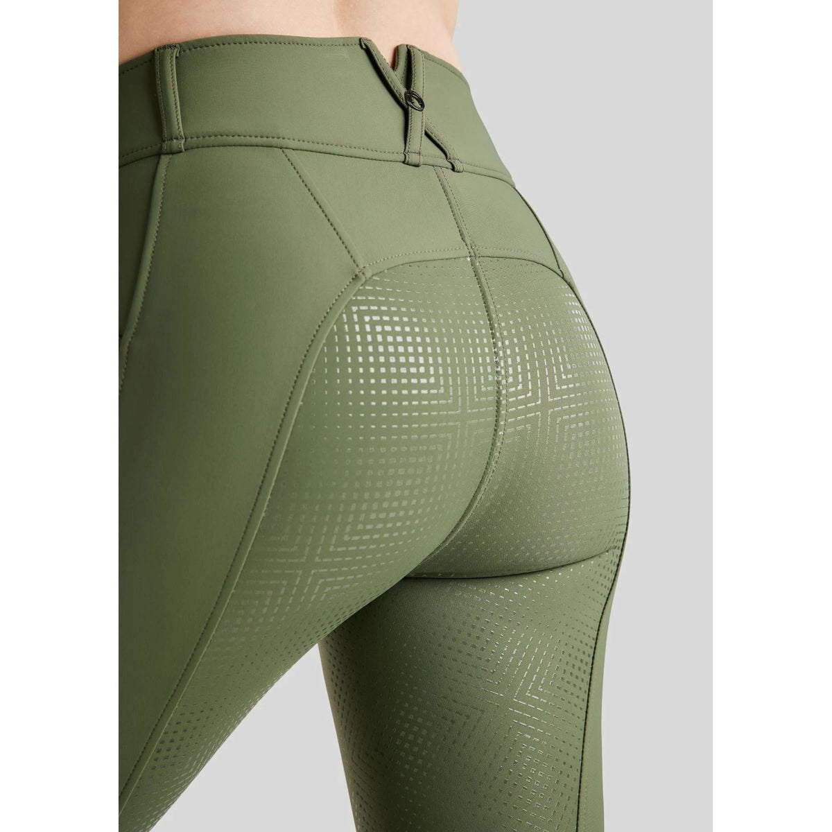 Montar Breeches MoZida Full Grip Pine Green