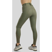 Montar Breeches MoAvina Highwaist Caviar Crystal Full Grip Pine Green