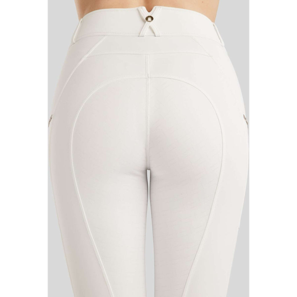 Montar Breeches MoLila Champagne Crystals Full Grip White