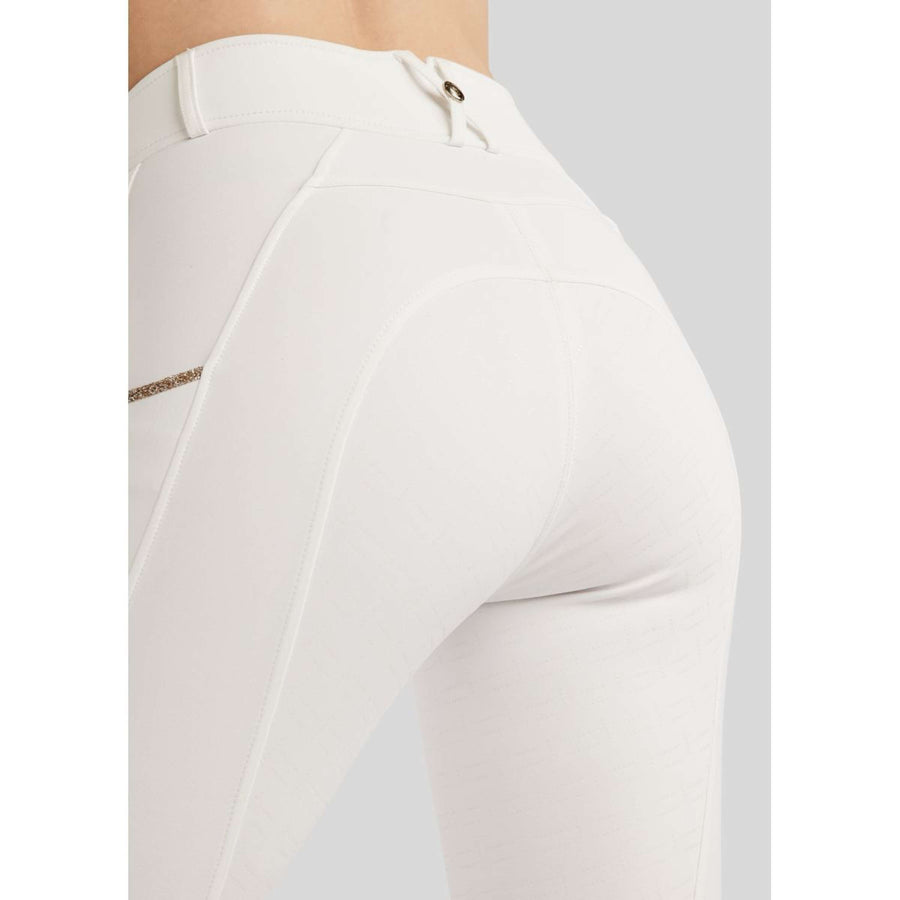 Montar Breeches MoLila Champagne Crystals Full Grip White