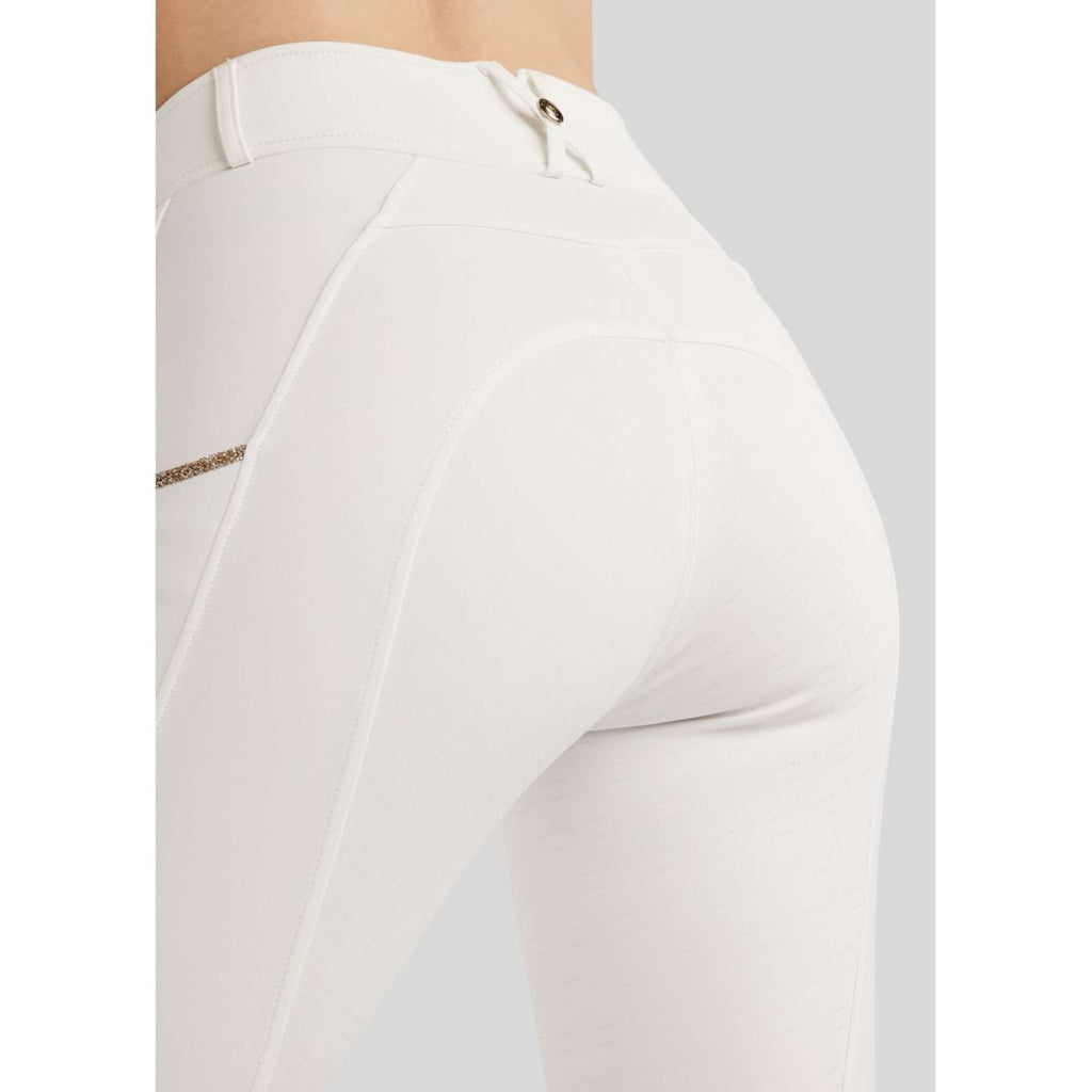 Montar Breeches MoLila Champagne Crystals Full Grip White